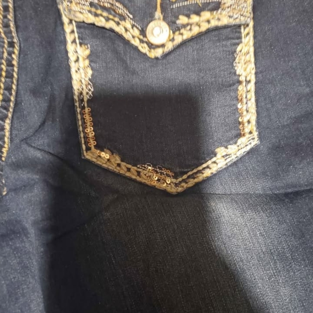 Maurices bling Pocket Jeans Plus Sz 20 - Picture 3 of 5